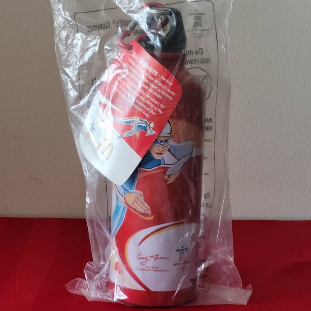 2009 MCDONALD'S, 2010 OLYMPICS WATER BOTTLE, STILL SEALED!!!